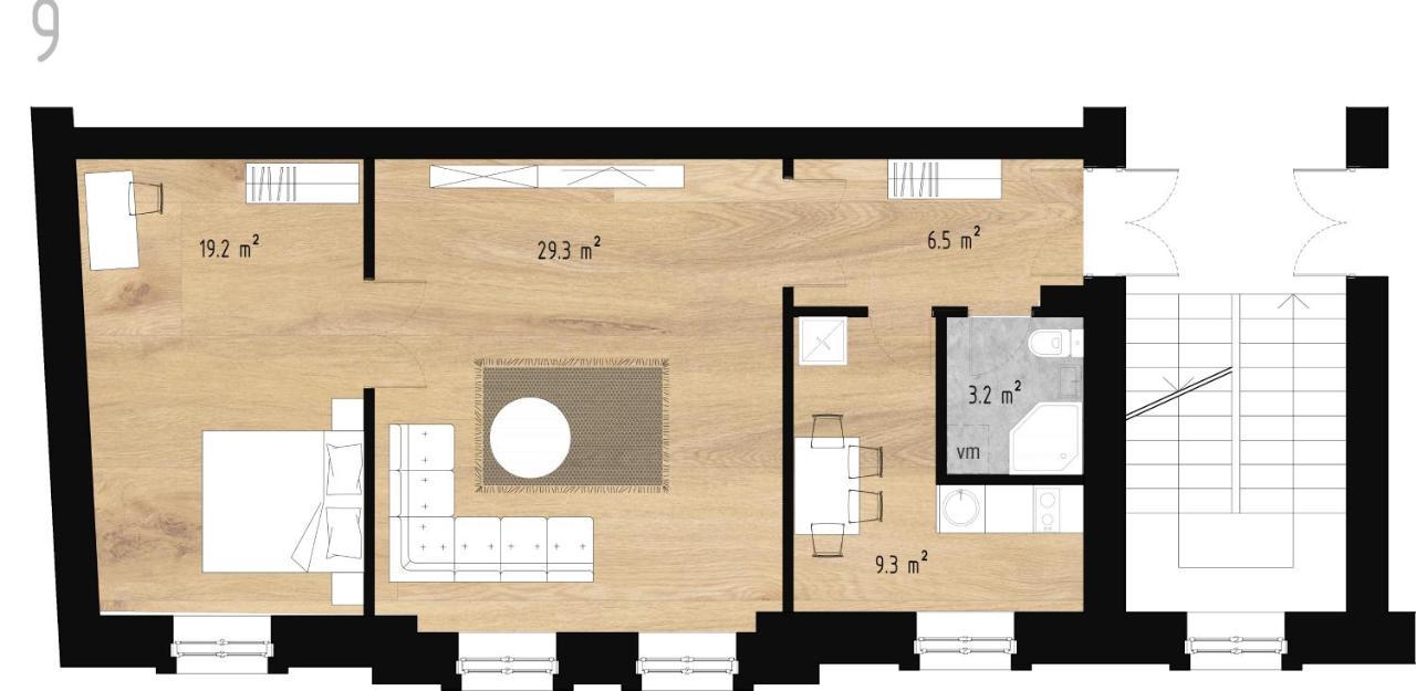 Gourmet Storie'S Ap 68Sqm Renovated Free Parking Apartment Рига Екстериор снимка